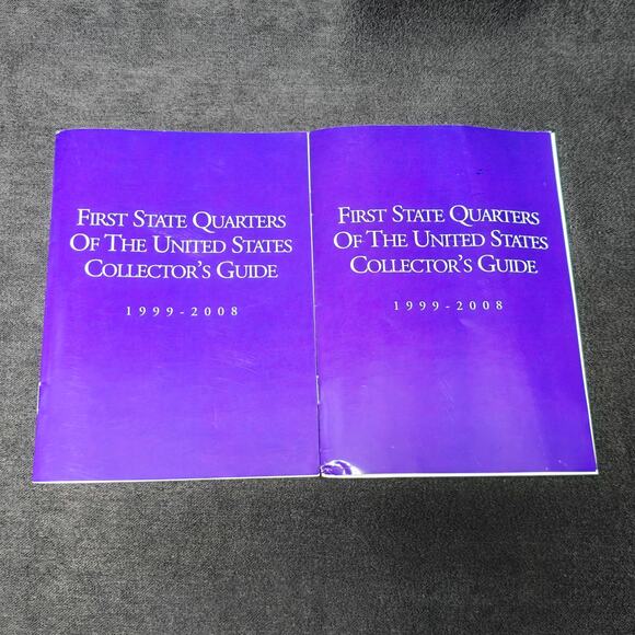 First State Quarters Collectors Map Guide & COA x2 - Picture 10 of 10